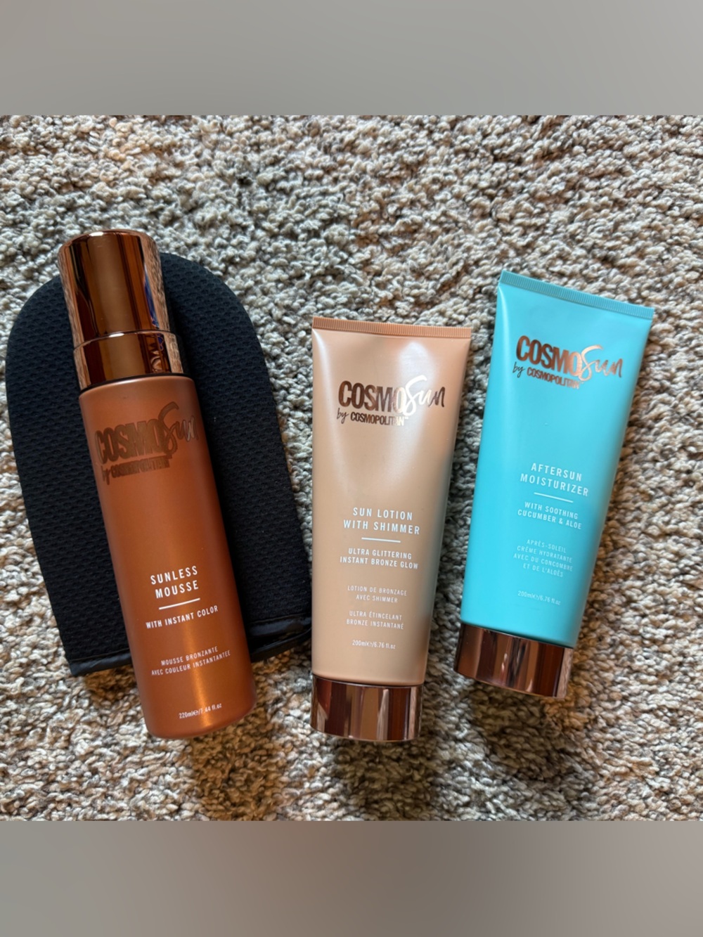 NEW CosmoSon by Cosmopolitan tanning bundle
